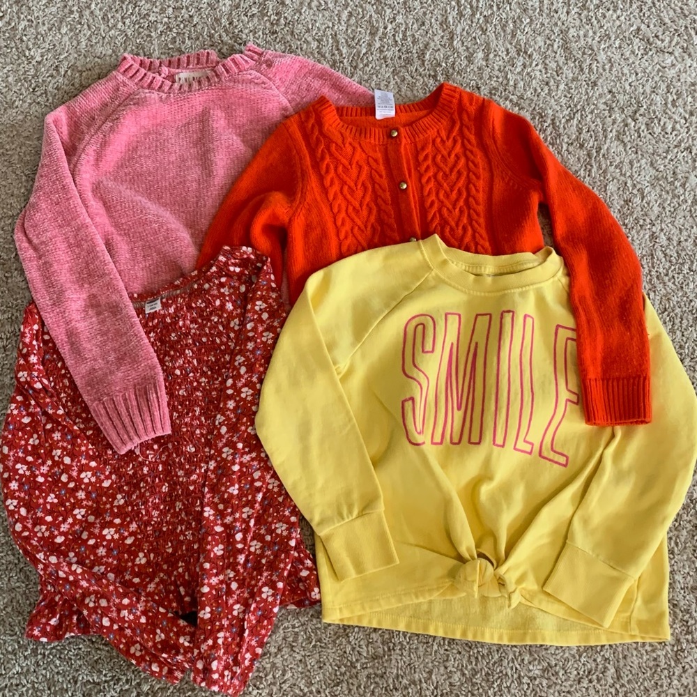 Lot of girls tops & sweaters | mixed brands | Sz M